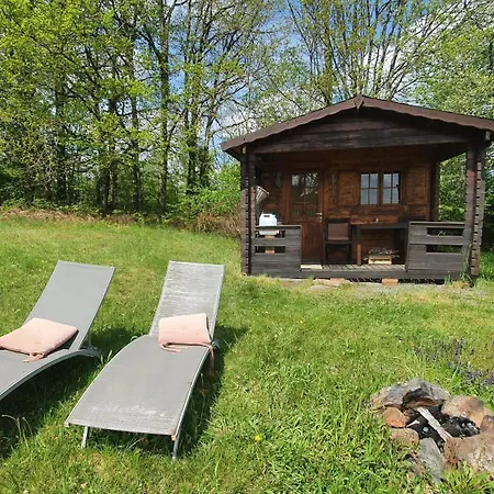 Wooden Cabin In Nature Troche Extérieur photo